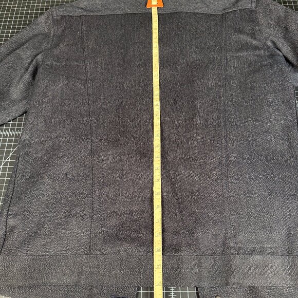 3Sixteen Denim Jacket Navy Black - XLarge - Made in USA - Picture 14 of 16